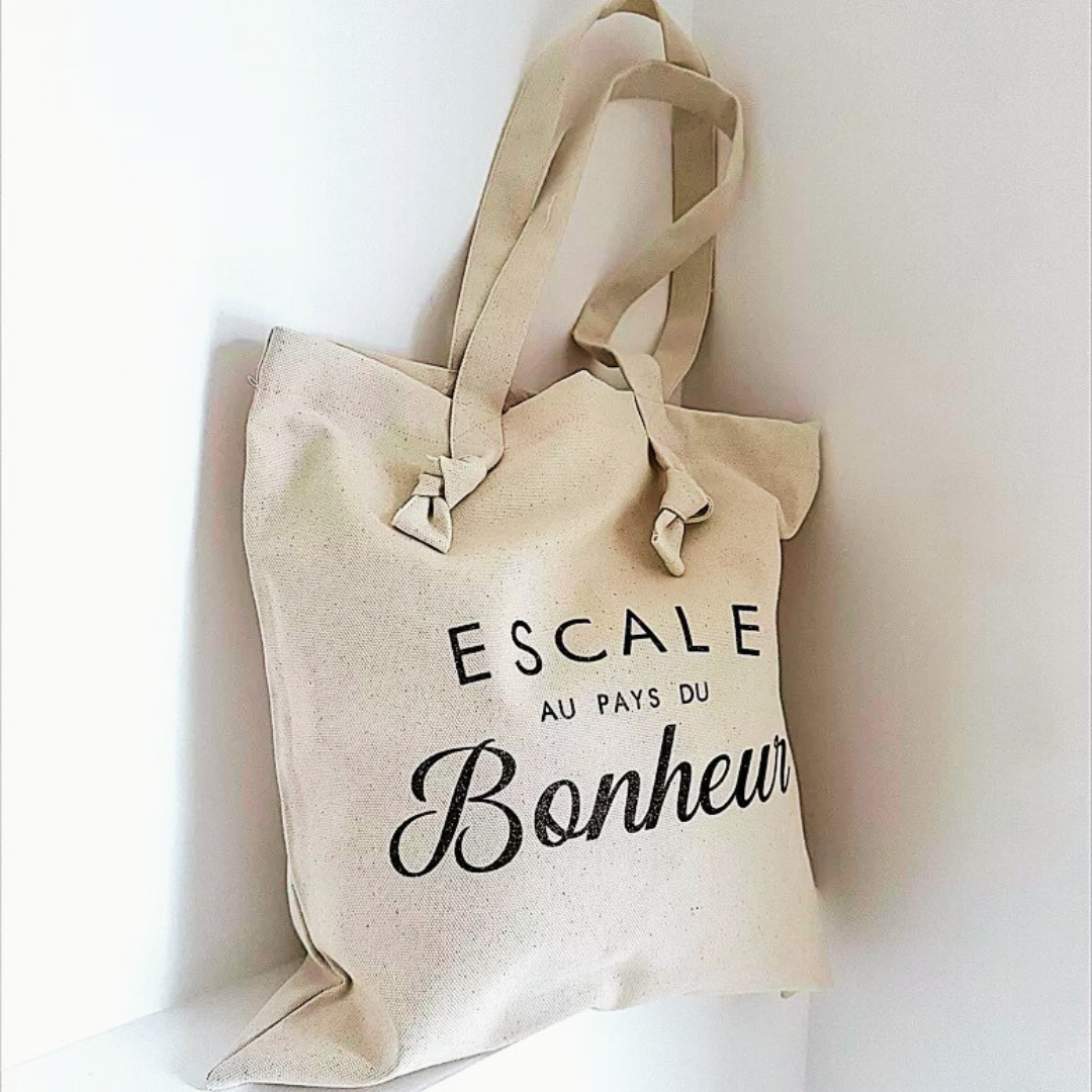 Tote-Bag à nœuds Escale au pays du bonheur