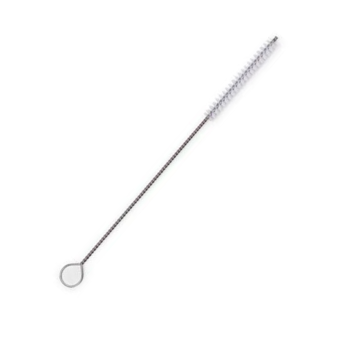 6 pailles en verre - pochette en coton