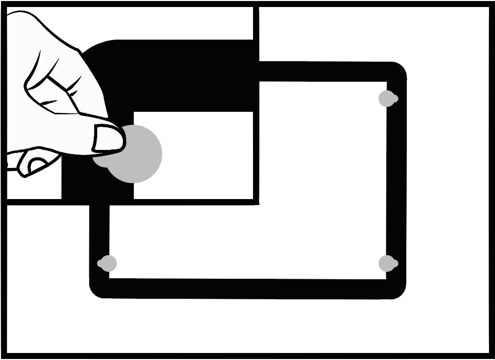 68 pastilles adhésives