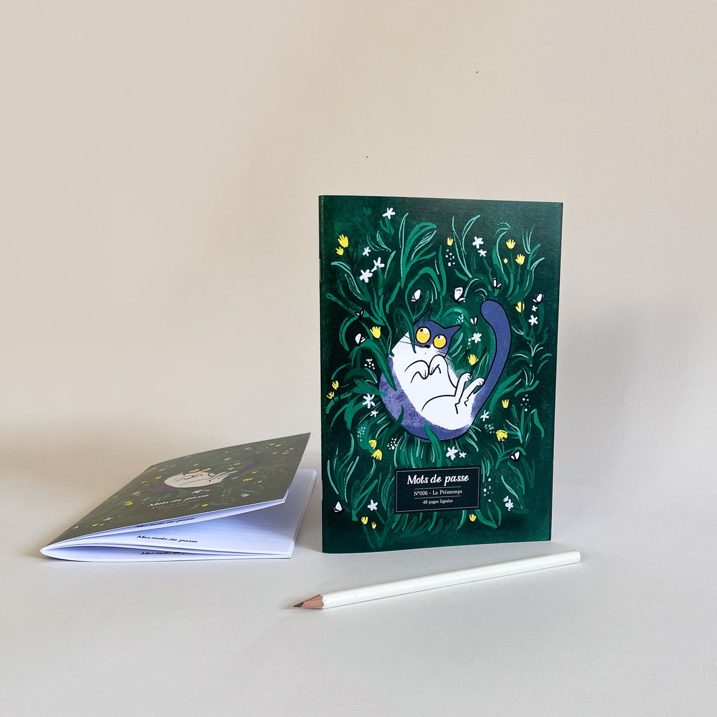 Carnet pour mots de passe A5