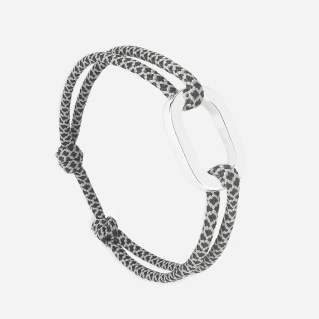 Bracelet Maillon 22 mm plaqué argent