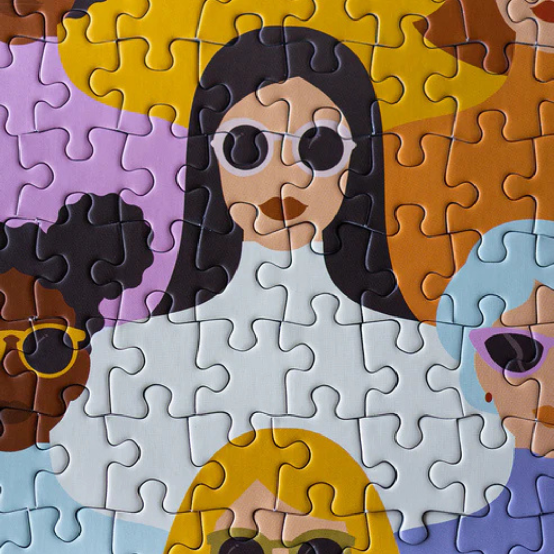Puzzle 500 pièces Multitude de visages