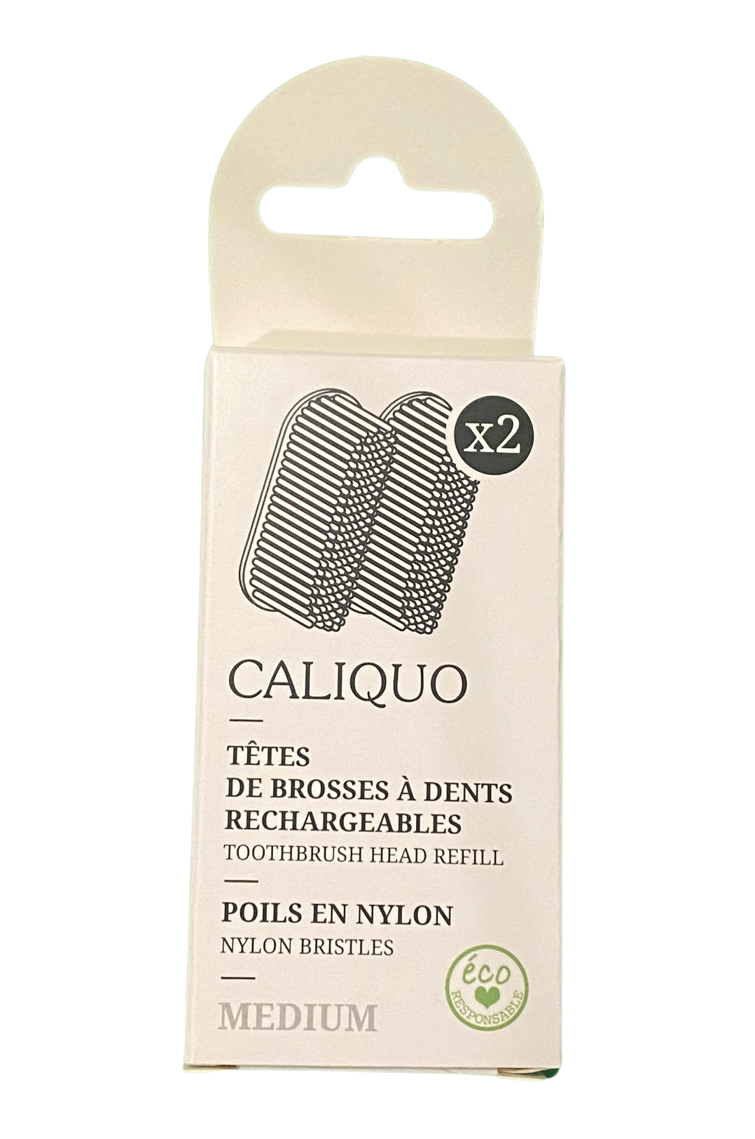 2 tête de brosse à dents adulte