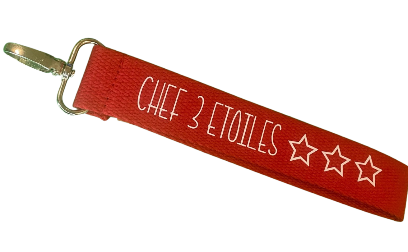 Porte clés - Chef 3 étoiles