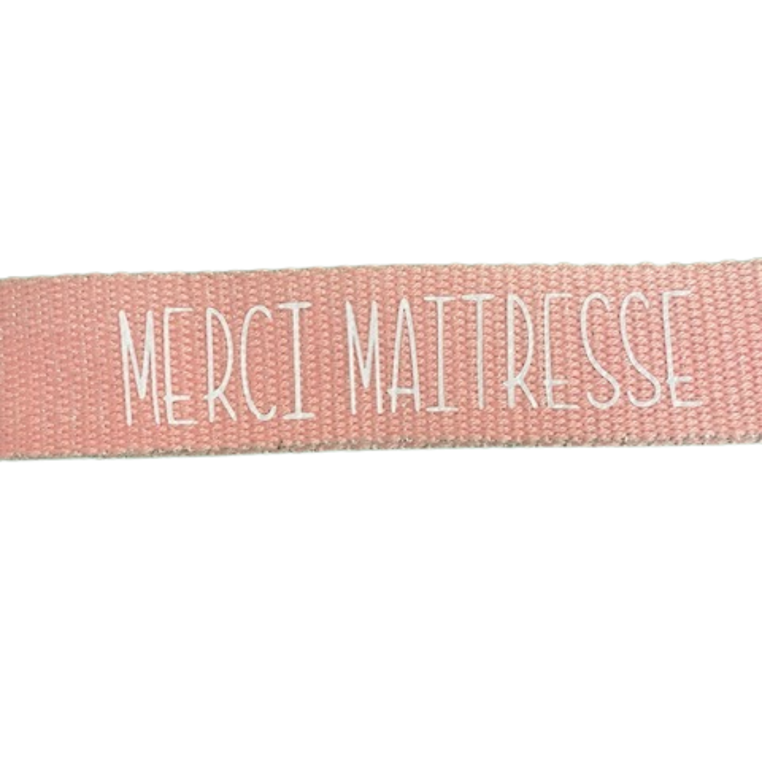 Porte clés - Merci  maitresse