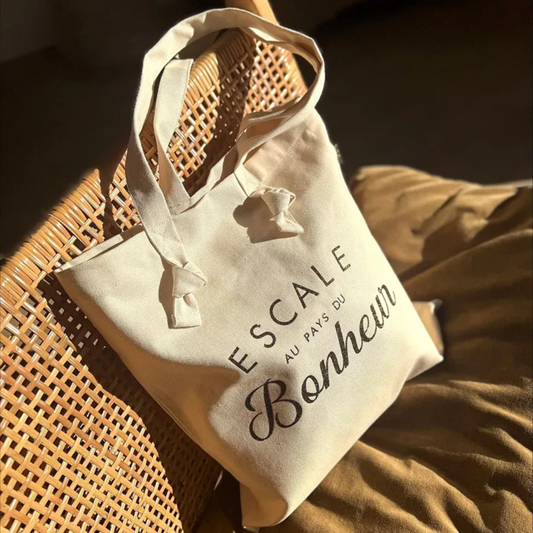Tote-Bag à nœuds Escale au pays du bonheur