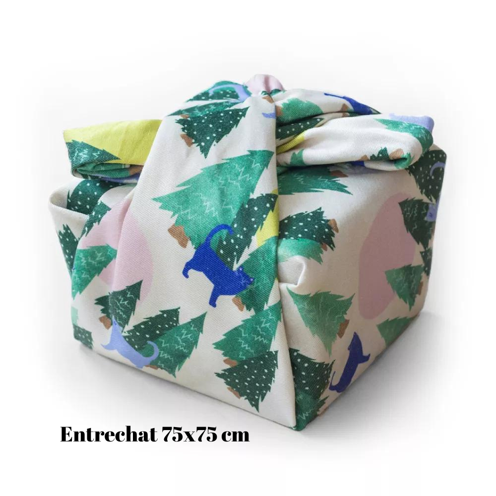 Tissu pour cadeau 75X75 cm