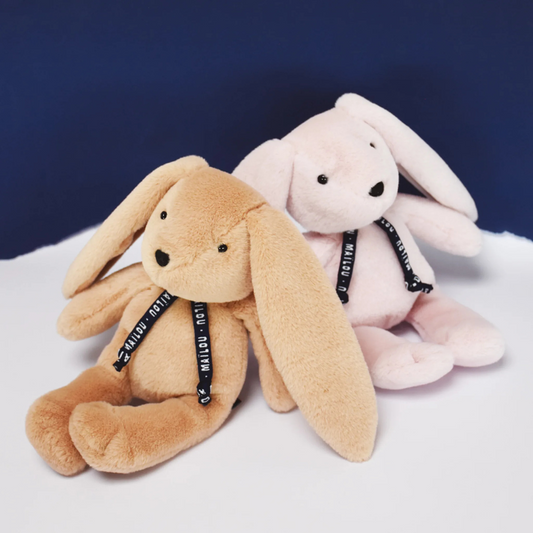 Doudou lapin peluche