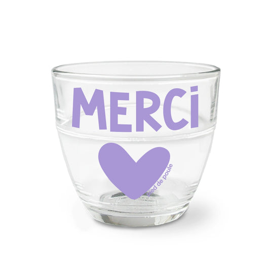 Verre MERCI