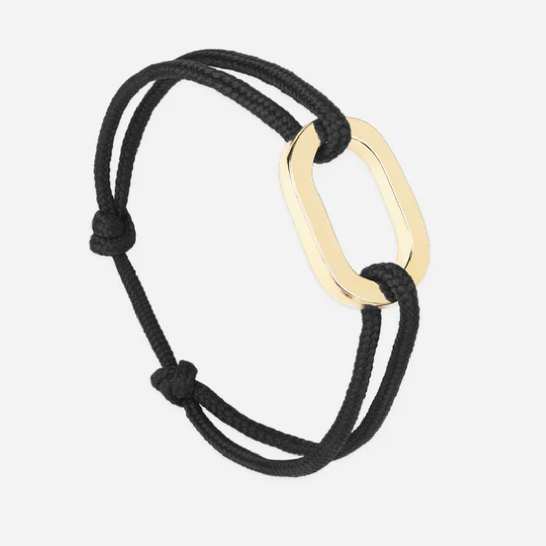 Bracelet Maillon plat 22 mm plaqué or