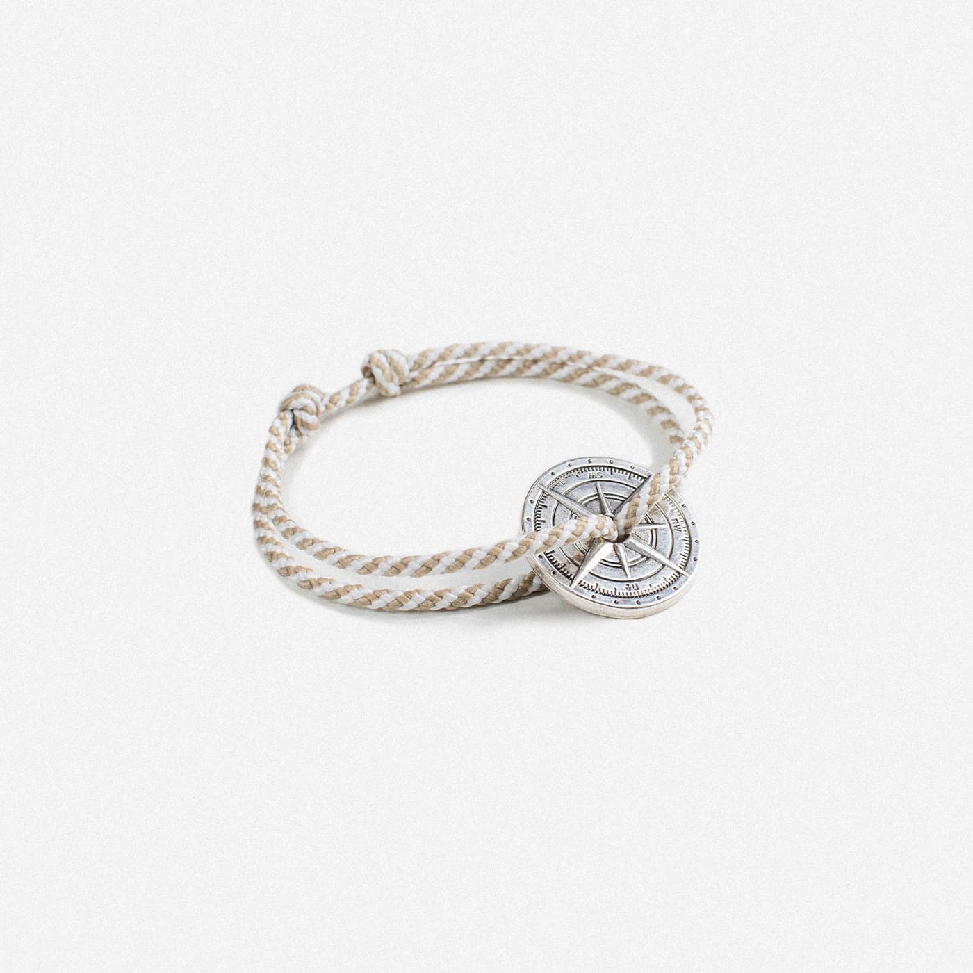 Bracelet Rose des vents - Argent vieilli