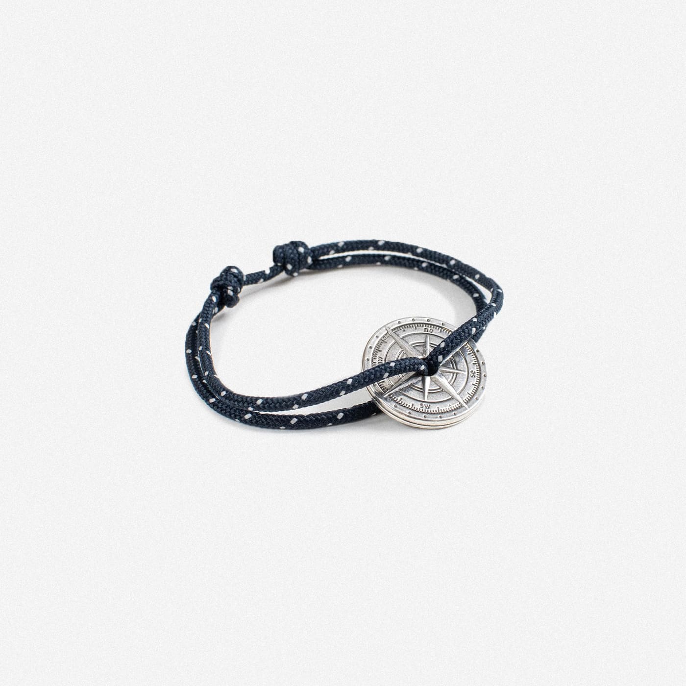 Bracelet Rose des vents - Argent vieilli