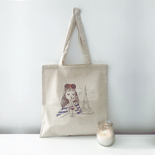 Tote-Bag en Coton La Parisienne