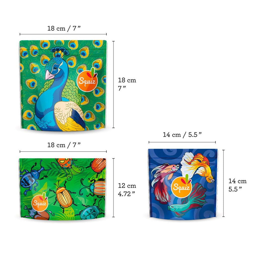 3 sacs à goûter S-M-L