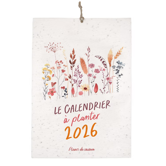 Calendrier à planter - Fleurs de saison