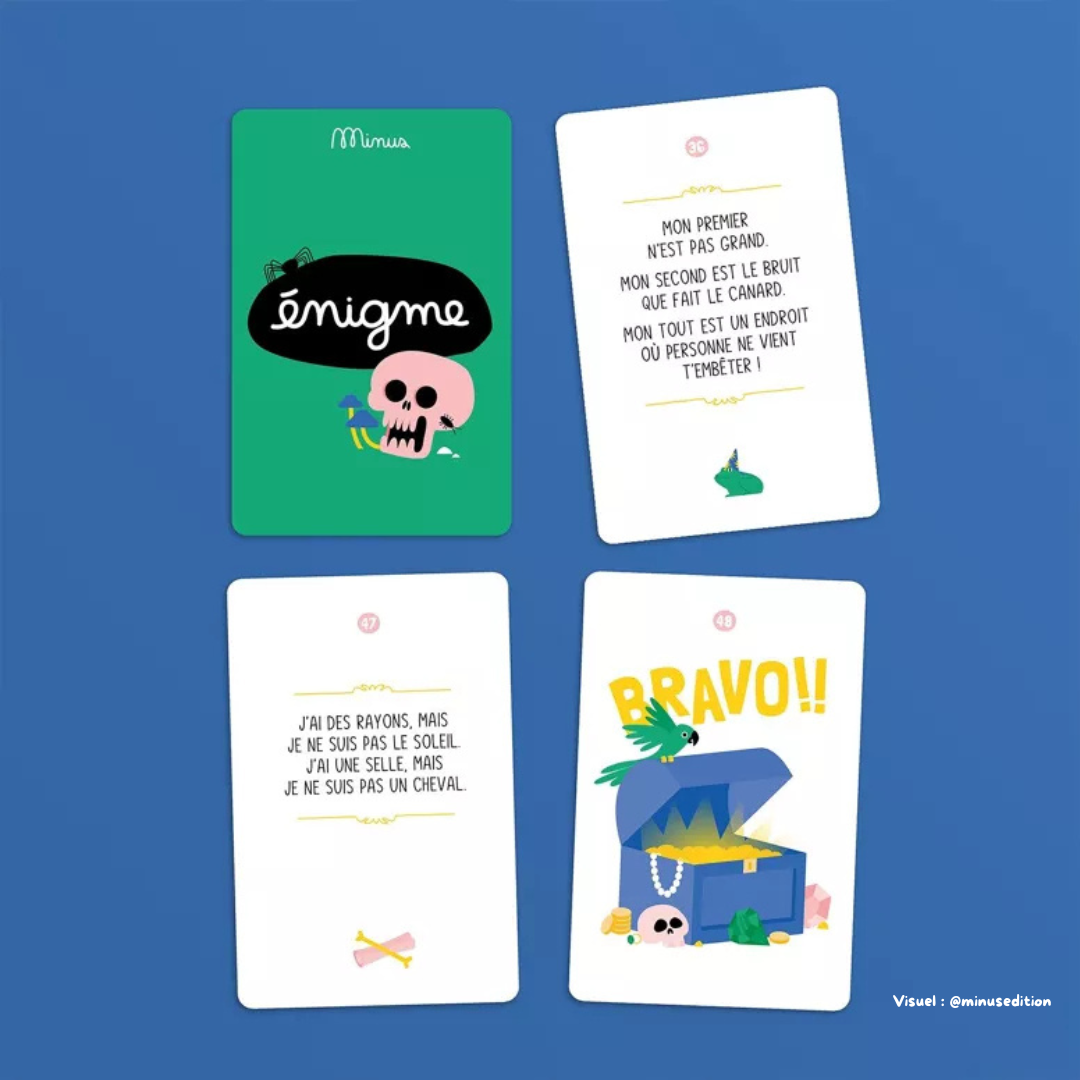 Trésor en vue - les défis cool