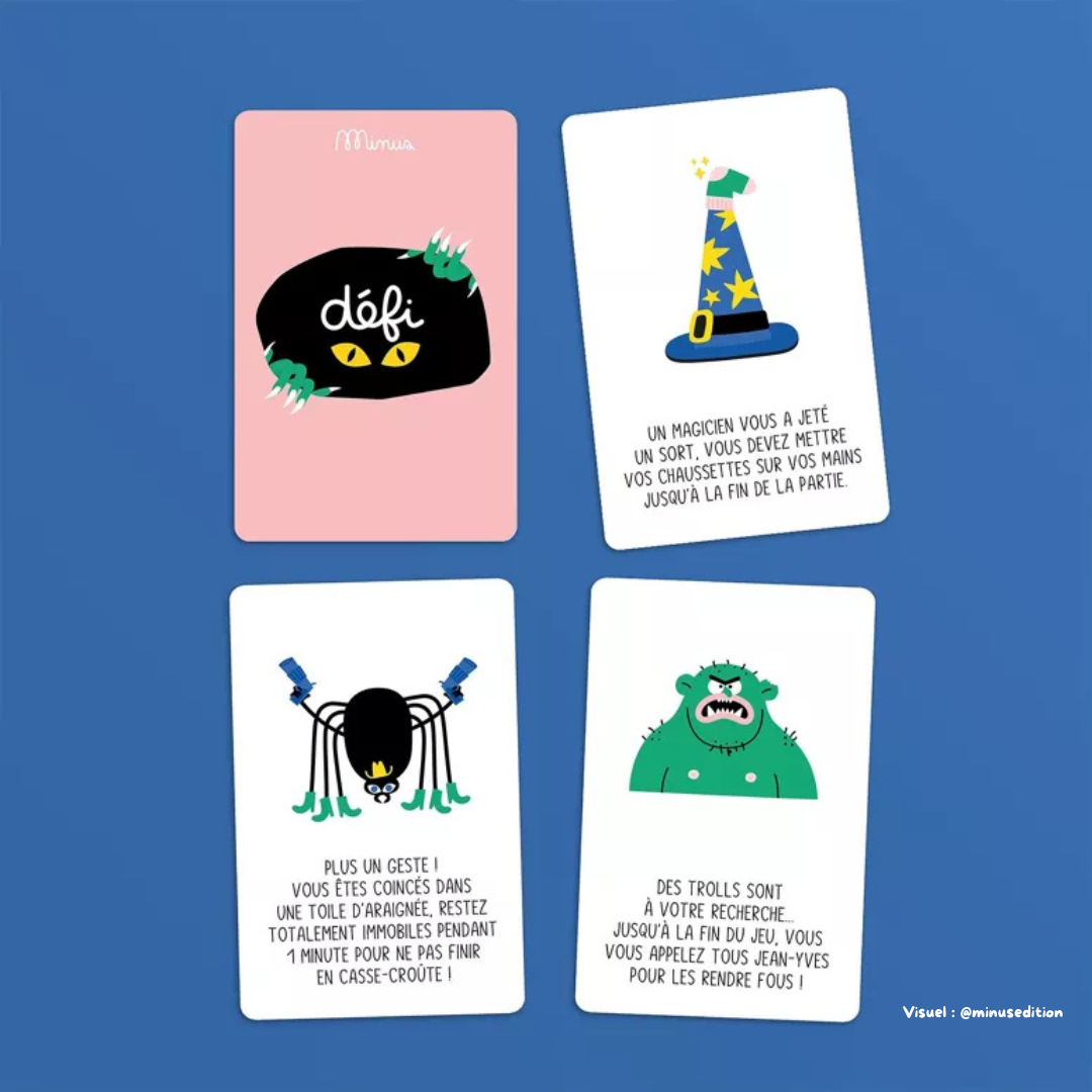 Trésor en vue - les défis cool