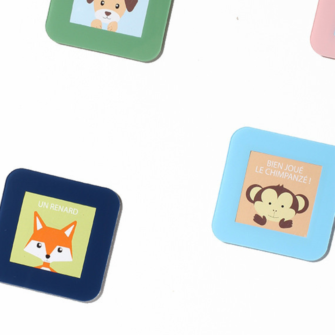 6 minis cadres 5X5cm