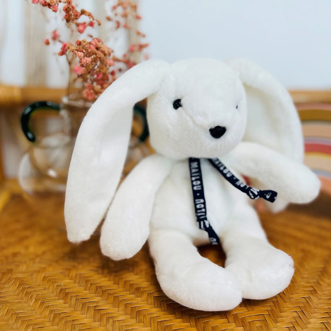 Doudou lapin peluche
