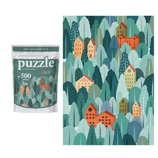 Puzzle 500 pièces Du vent dans les cimes