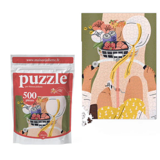 Puzzle 500 pièces À bicyclette