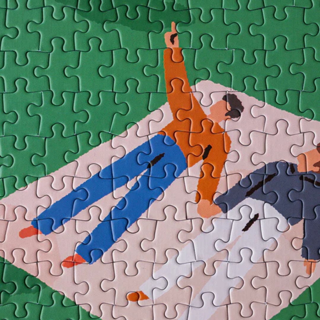 Puzzle 500 pièces Love is in the air